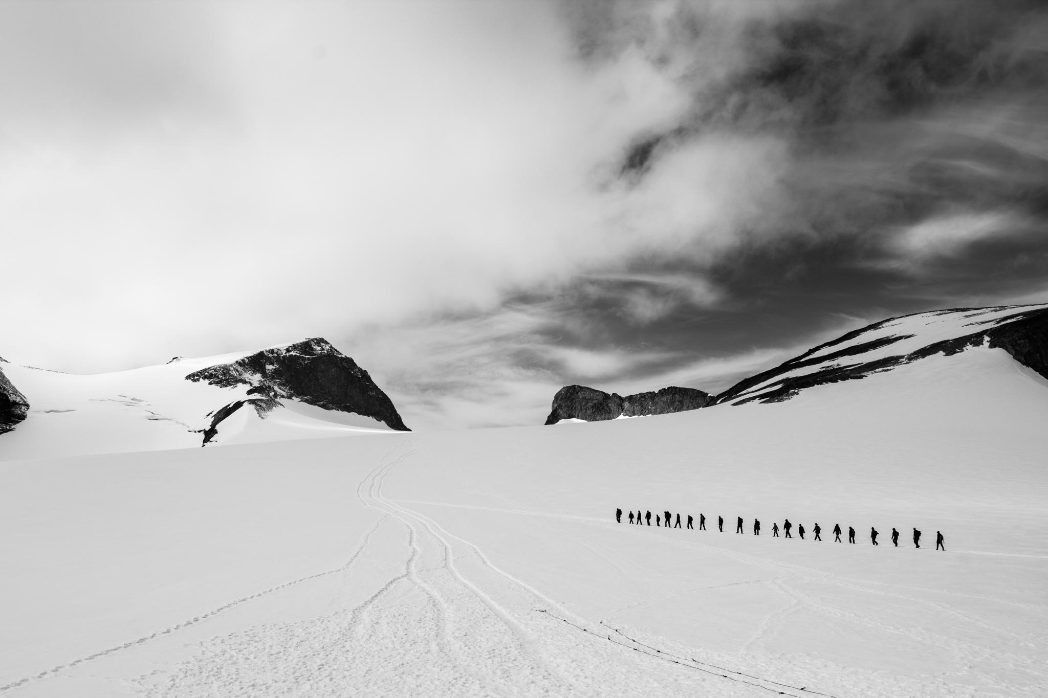 Brevandring til Galdhøpiggen - Foto Veronika Stuksrud